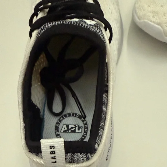 APL Off-White and Black Athletic Shoes - Picture 7 of 8